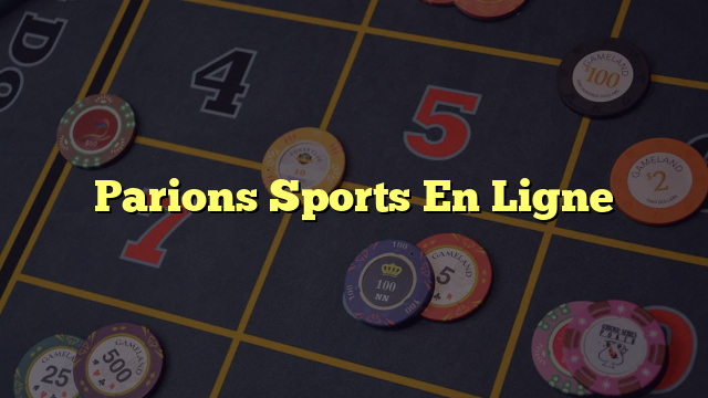 Parions Sports En Ligne